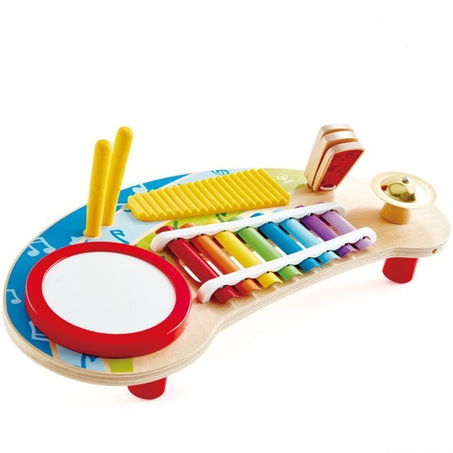 Hudba - Hudební stoleček, Multifunkční 5v1 (Hape)
