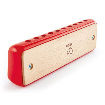 HAPE HARMONICA Foukací harmonika červená
