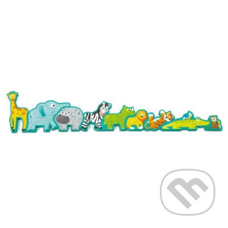 Hape Puzzle - Zvířátka a abeceda, 26 dílků