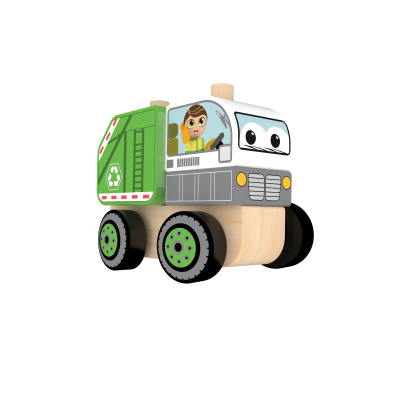 Skládací dřevěné auto