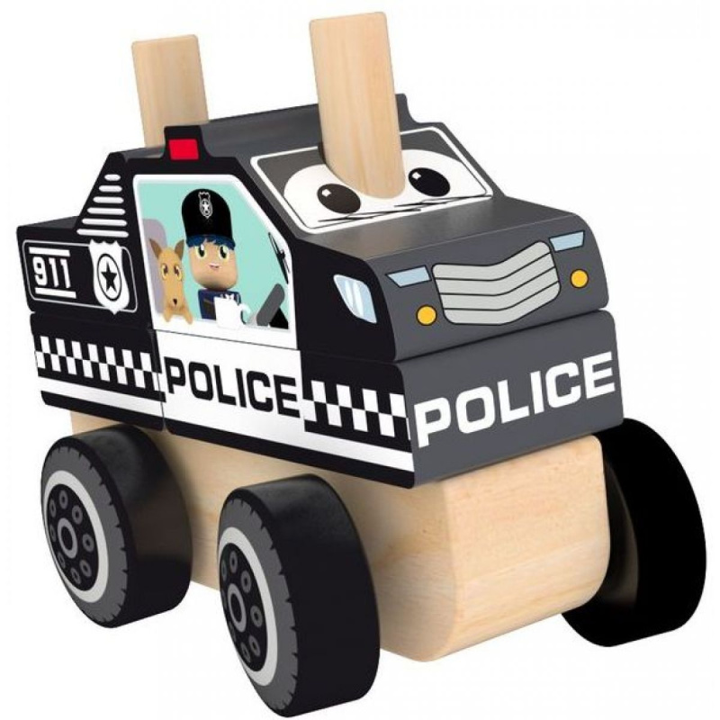 J'adore Skládací policejní auto