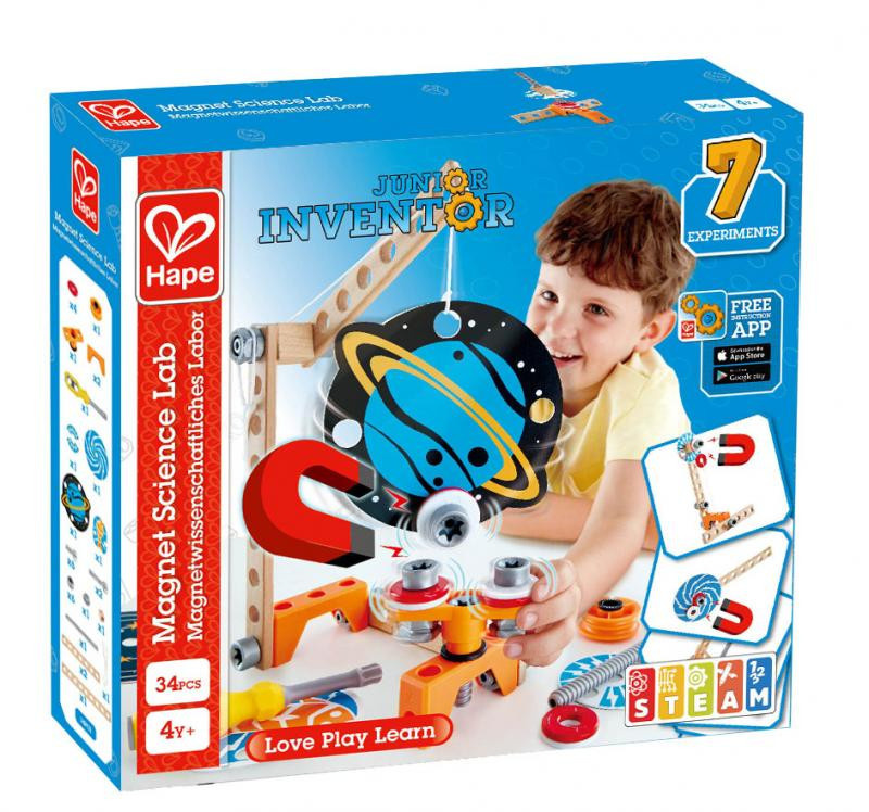 Hape Vědecká laboratoř - 7 experimentů s magnety