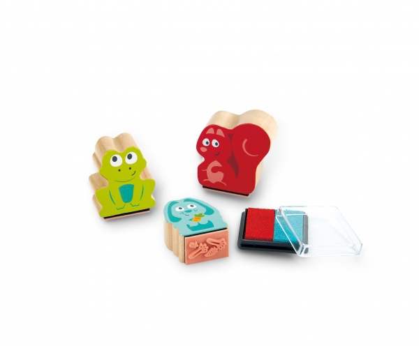 HAPE - Razítka s inkoustem Pawprint Hape