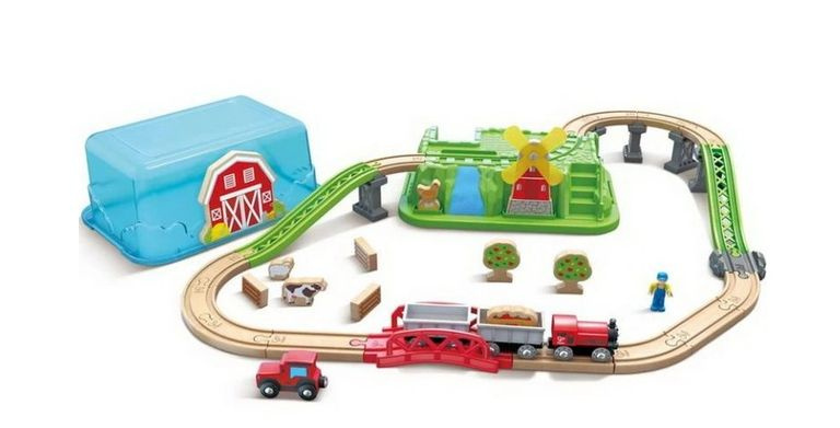Vláčkodráha Hape - V úložném boxu, Vlak v přírodě, 41 dílů