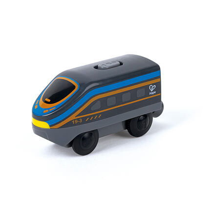 HAPE Lokomotiva Intercity na baterie, černá