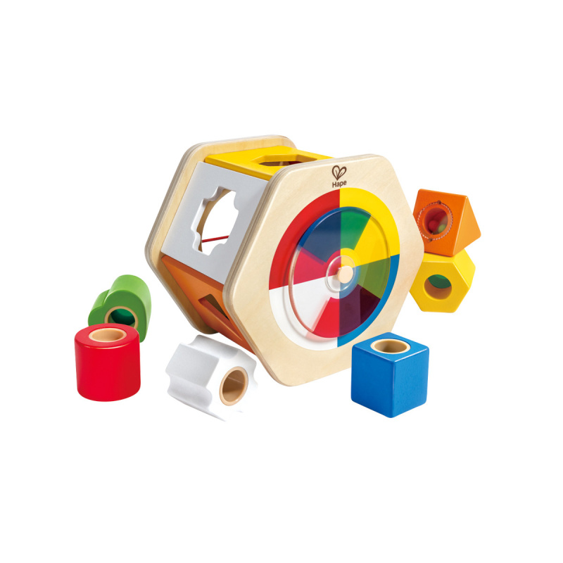 Vhazovačka - Šestihran s geometrickými tvary (Hape)