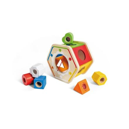 Vhazovačka - Šestihran s geometrickými tvary (Hape)