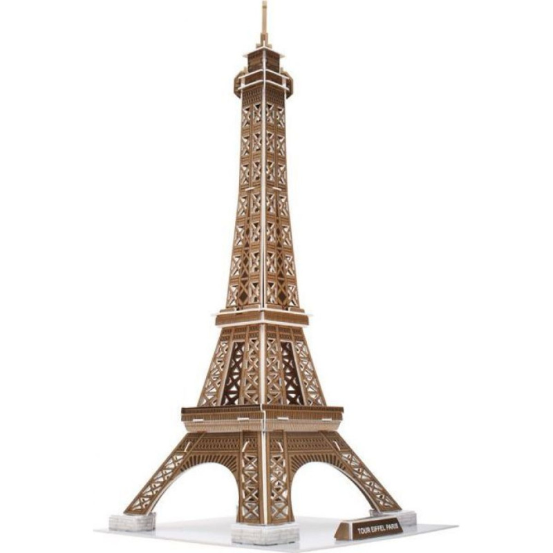 CubicFun 3D puzzle Eiffelova věž zlatá