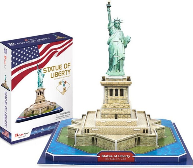 CubicFun 3D puzzle Socha Svobody New York 39 ks