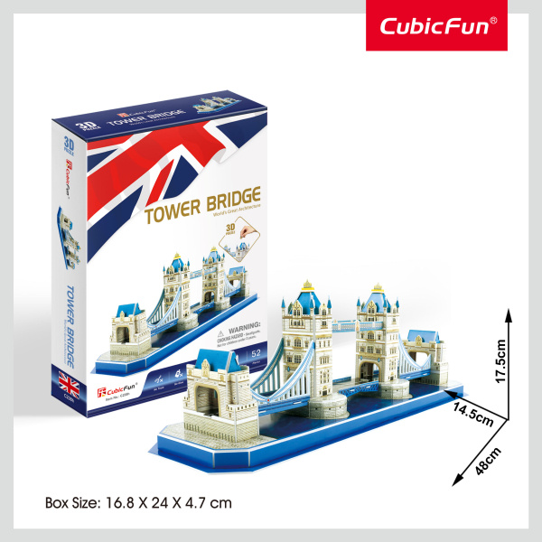 3D puzzle Londýnský Tower Bridge