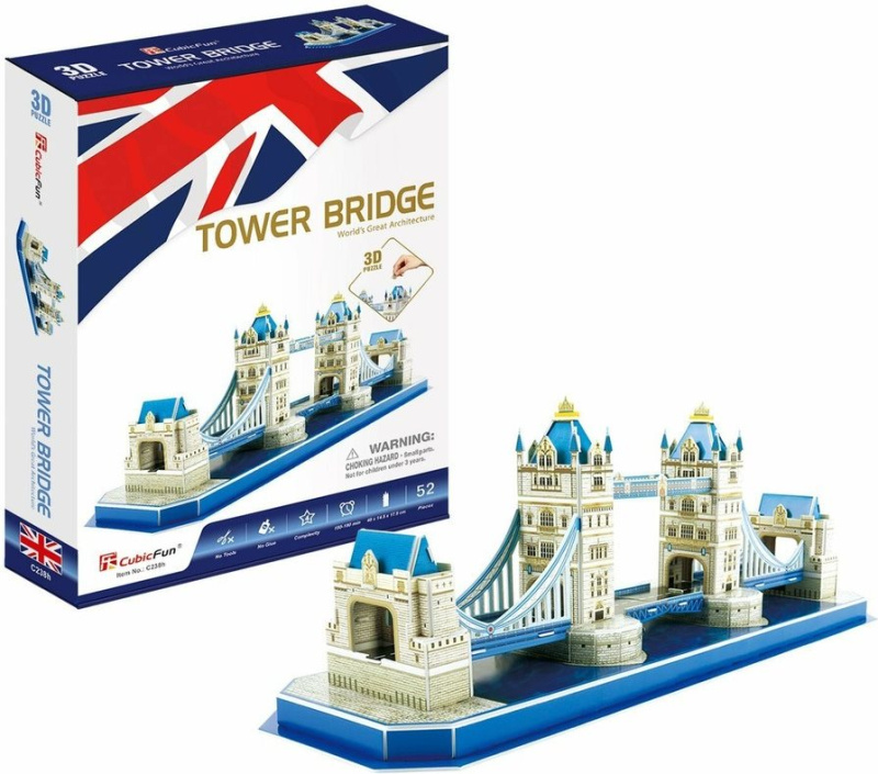 3D puzzle Londýnský Tower Bridge