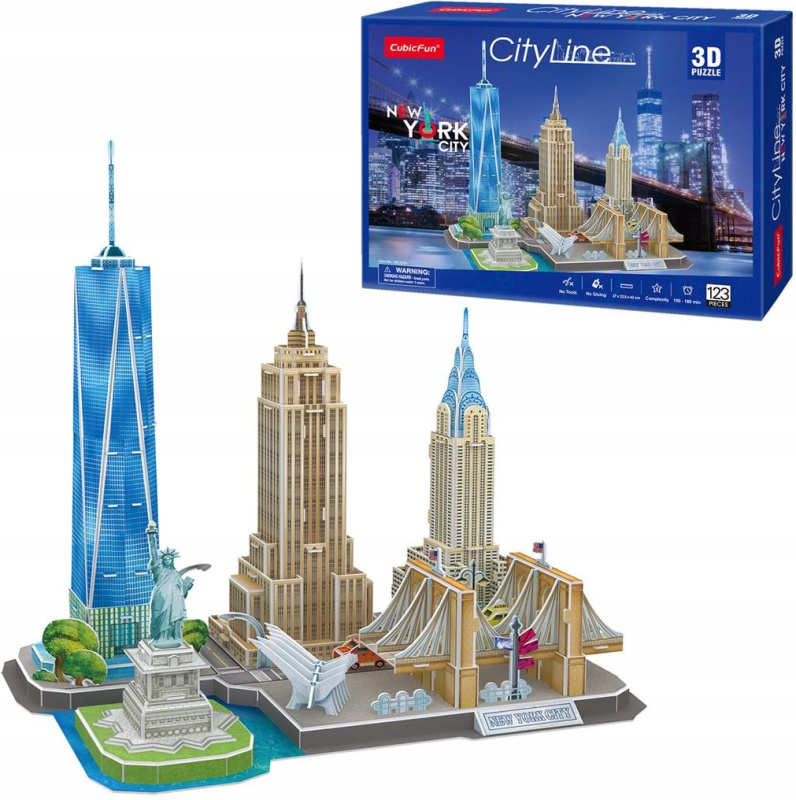 Puzzle 3D City Line New York