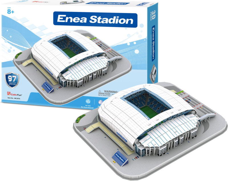 3D puzzle stadion LECH POZNAŃ