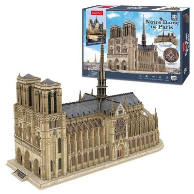 CubicFun 3D puzzle Katedrála Notre-Dame 293 ks