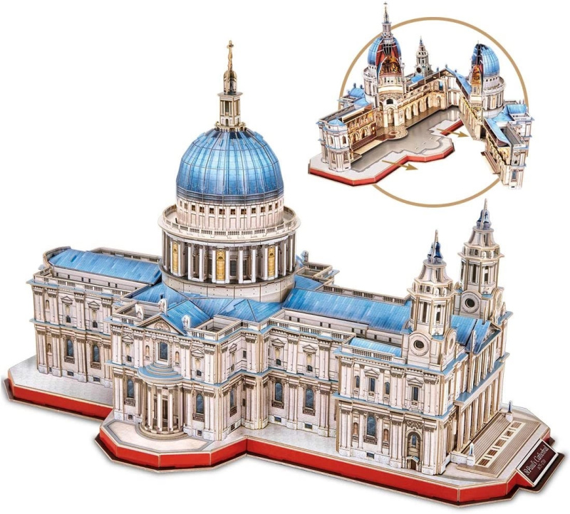 CubicFun 3D puzzle Katedrála svatého Pavla 643 ks