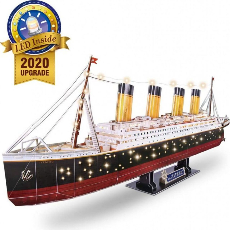 Puzzle 3D LED Titanic