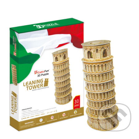 Šikmá veža v Pise - puzzle z kategorie 3D puzzle