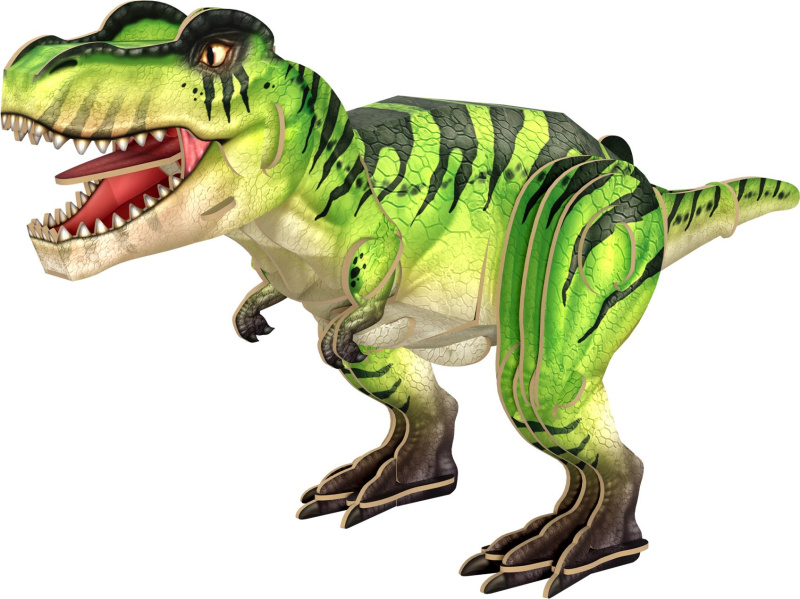 3D puzzle CubicFun Really Wild Animals Tyrannosurus Rex 42 dílků