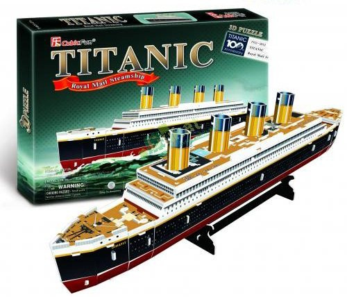 CubicFun Puzzle 3D Titanic 35 dílků