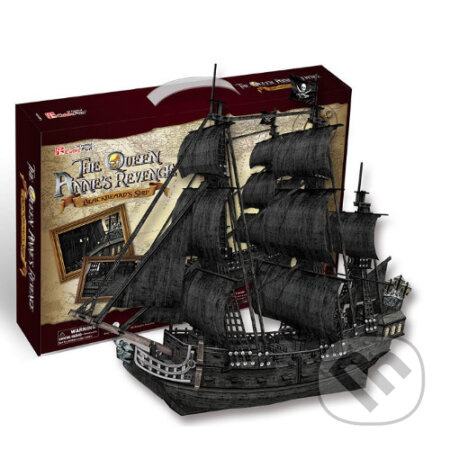 CubicFun 3D puzzle Plachetnice Queen Anne's Revenge 328 ks