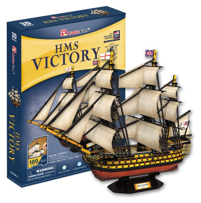 3D puzzle plachetnice HMS Victory