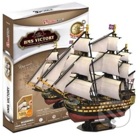 3D puzzle plachetnice HMS Victory