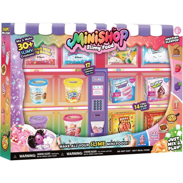 CubicFun - Slizová kreativní sada Výroba mini jídla