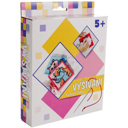 SMT Vyšívání s rámečkem - 2x křížkový steh
