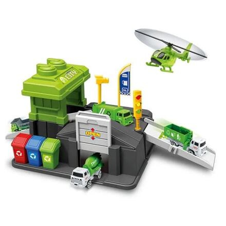 Bavytoy Parkovací set popeláři BV0542