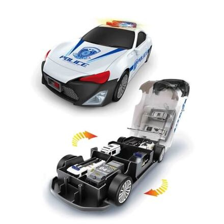 Bavytoy Policejní auto s autíčky