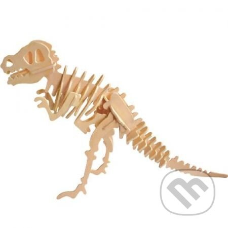 Dřevěné 3D puzzle - Tyrannosaurus Rex JRK Kladno