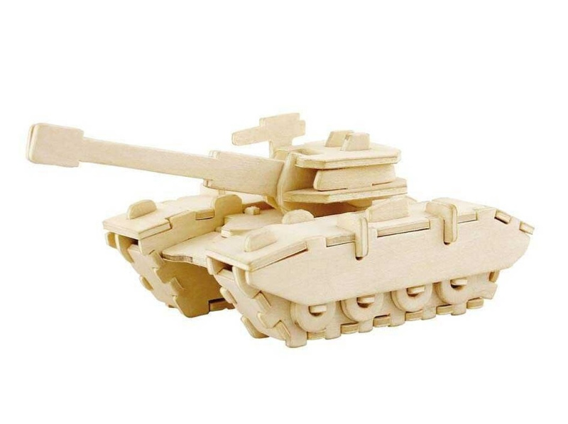 Dřevěné 3D puzzle - Tank JRK Kladno