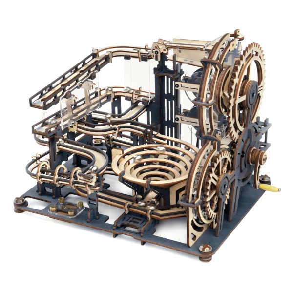 Robotime Rokr 3D puzzle Marble Night City Kuličkodráha LGA01 294 ks
