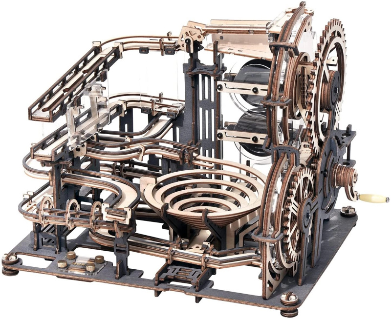 Robotime Rokr 3D puzzle Marble Night City Kuličkodráha LGA01 294 ks