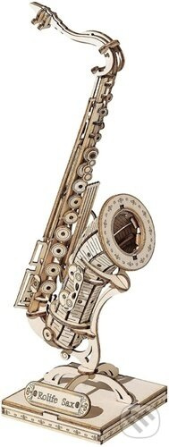 Robotime Rolife 3D dřevěné puzzle Saxofon 136 ks