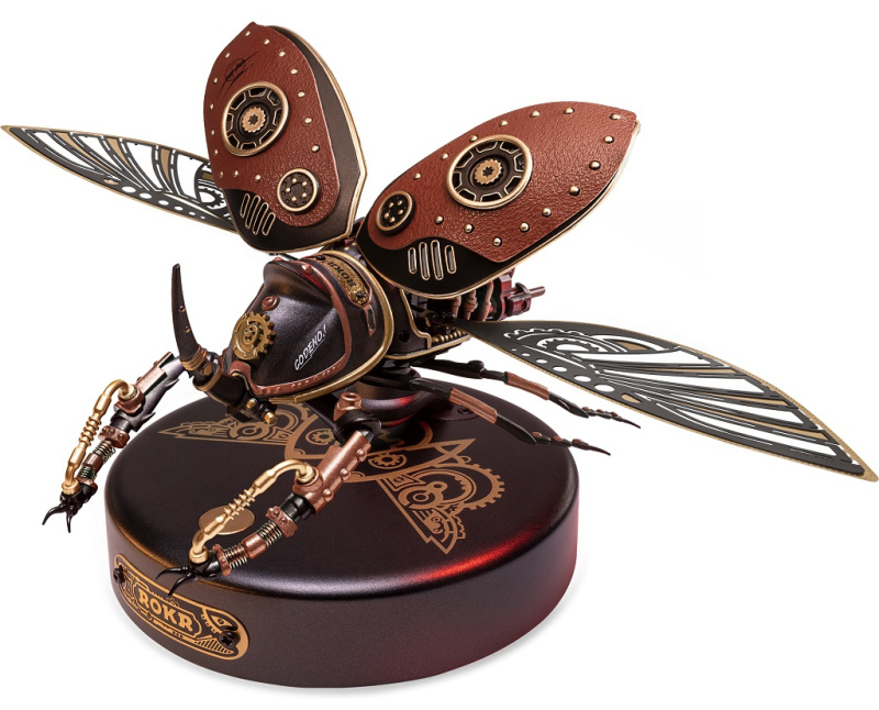3D mechanické puzzle brouk nosorožík