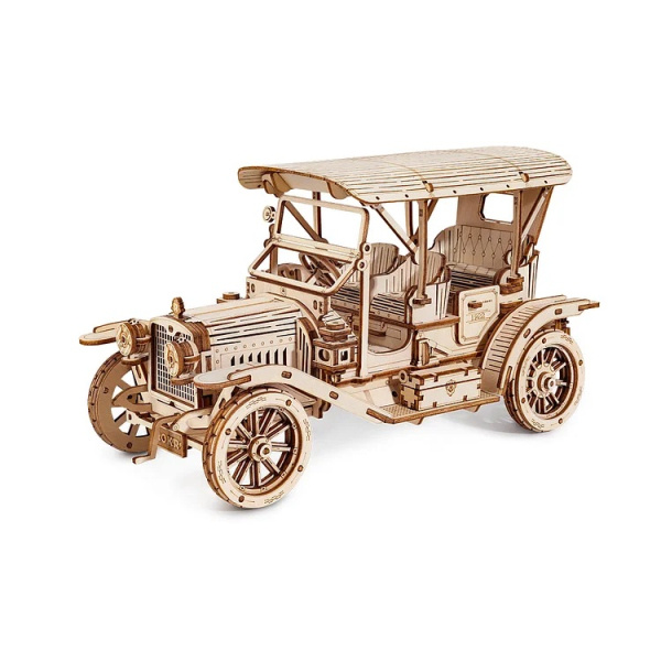 Robotime Rokr 3D dřevěné puzzle Vintage auto 298 ks