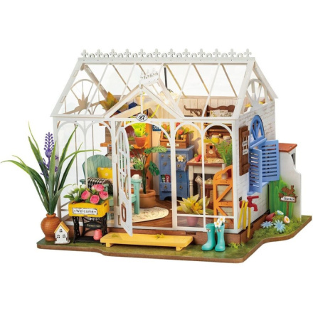 RoboTime 3D Dřevěné puzzle Vysněný zahradní dům