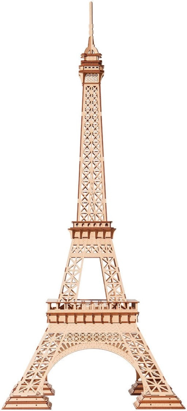 Rolife 3D dřevěné puzzle Eiffelova věž, 191 dílků