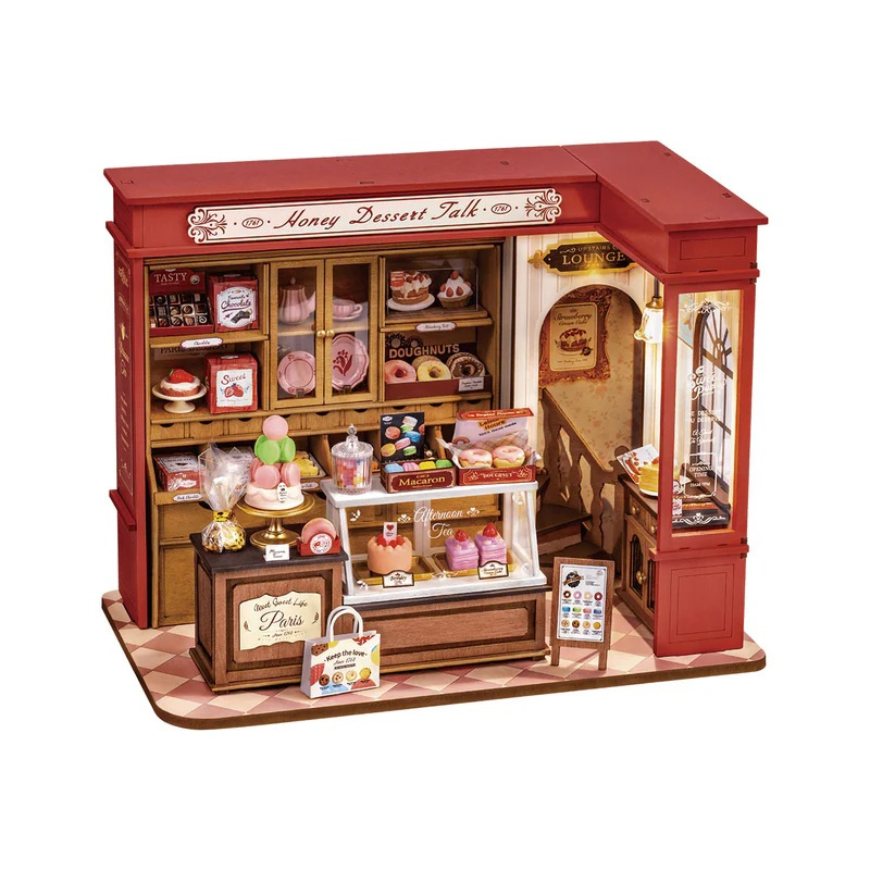 Rolife DIY 3D dřevěné puzzle Cukrárna