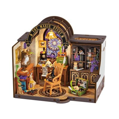 RoboTime Miniatura domečku Čarodějova pracovna
