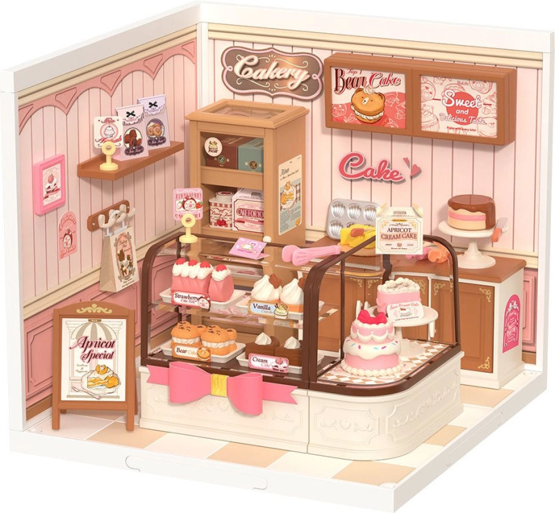 Rolife DIY domeček: cukrárna s LED osvětlením