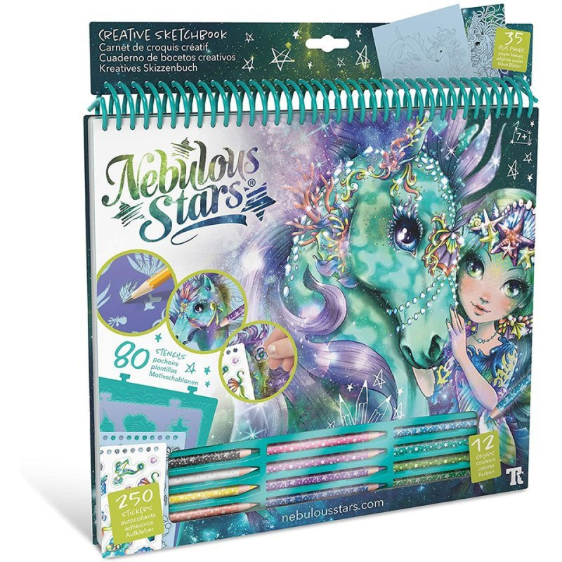 Nebulous Star omalovánky zelené