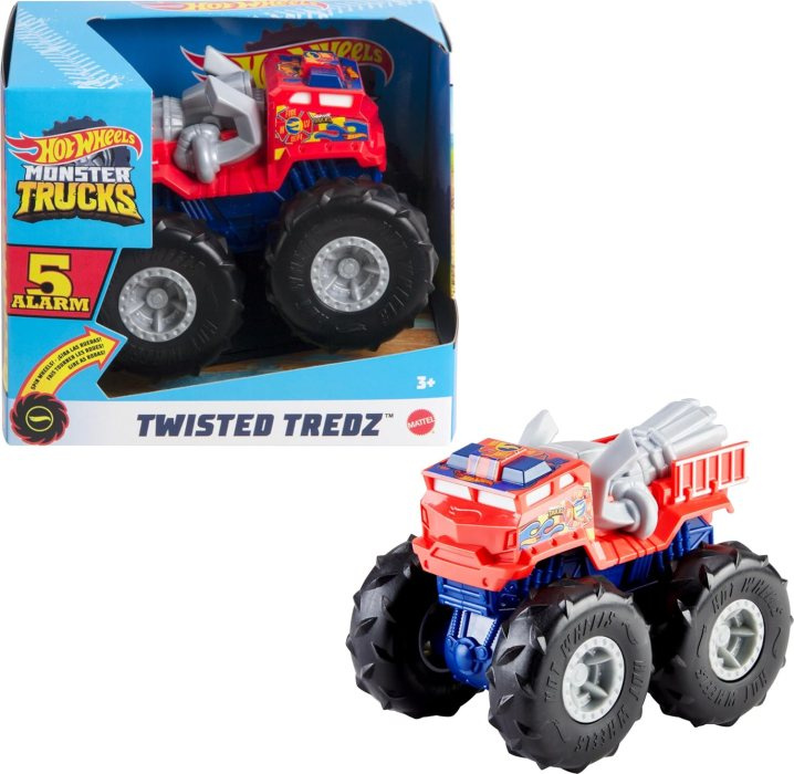 Hot wheels® monster trucks natahovací truck 5 alarm, mattel gvk41