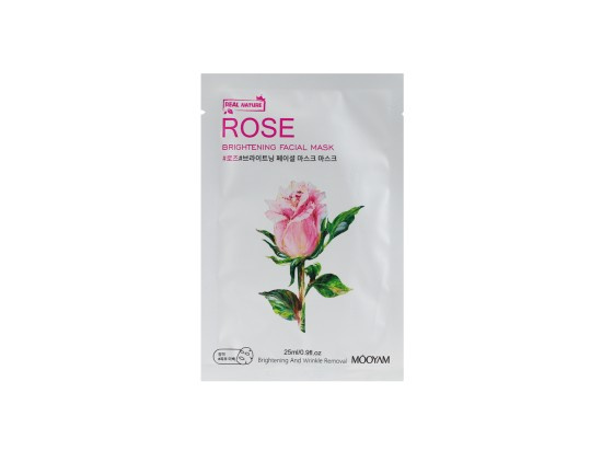 Mooyam pleťová maska Rose Brightening