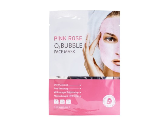 Mooyam pleť maska Bubble Pink Rose