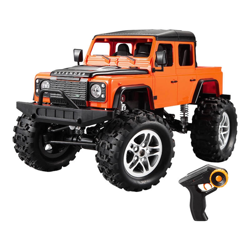 Dálkově ovládané auto 1:14 Double Eagle (organge) Land Rover Defender (Pick-up) E332-003