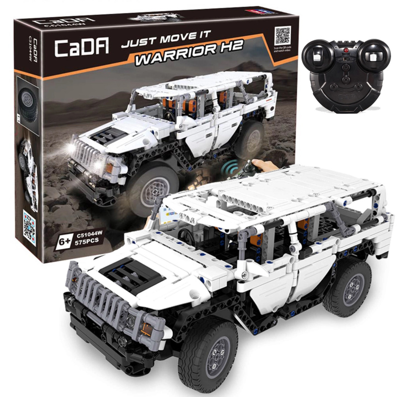 Stavebnice CaDA RC terénní vůz Warrior H2, 575 dílků, Dual Mode