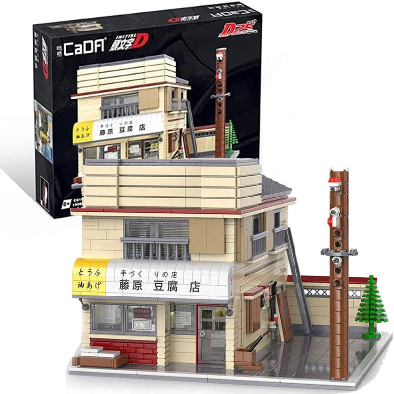 Stavebnice CaDA Initial D Fujiwara Tofu Store