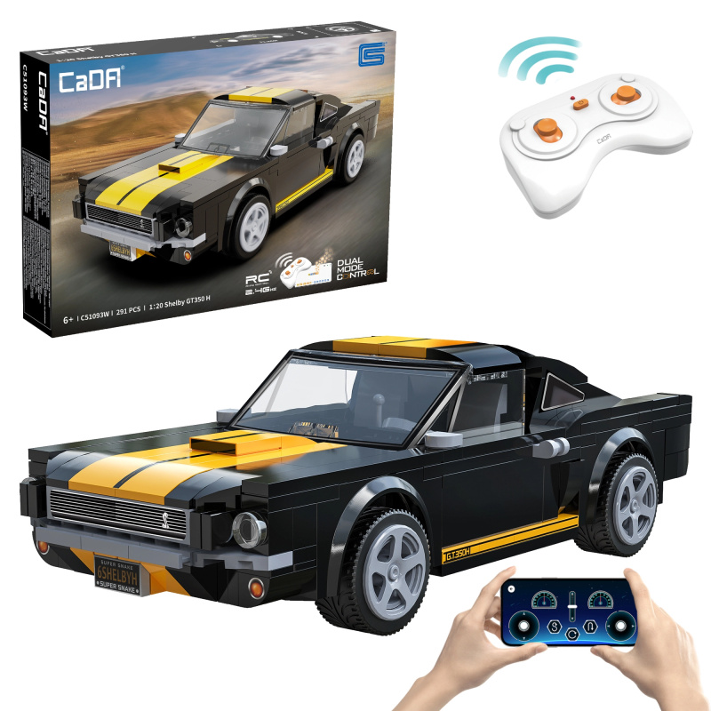 stavebnice CaDA RC auto SHELBY GT350H 1:20, 291 dílků